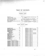 Table of Contents, Delta County 1913